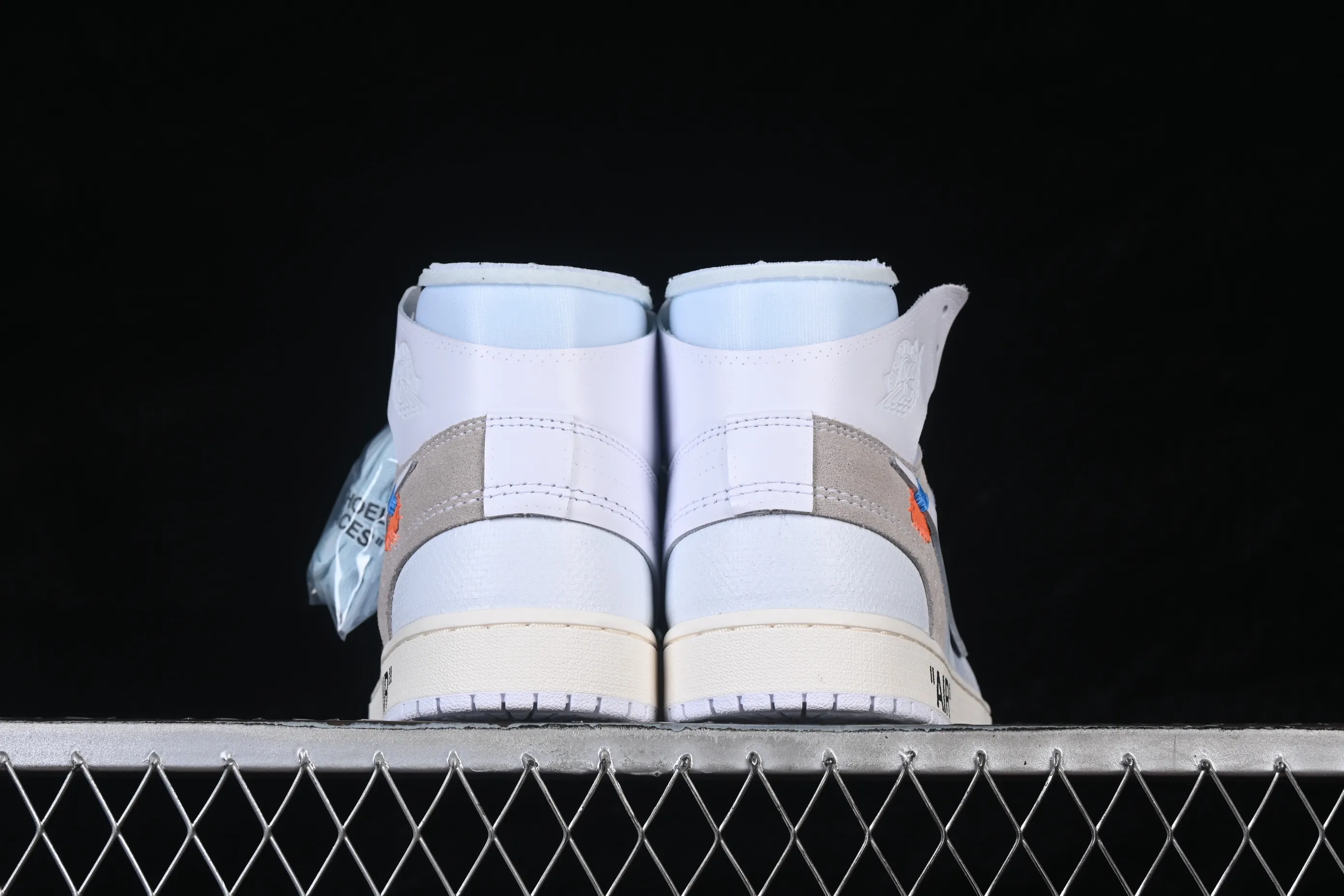 All categories Air Jordan Jordan series basketball shoes Air Jordan 1 High GX foreign trade version Off White x Air Jordan OW AJ1 Joe 1 joint white high-top basketball shoes AA3834-100